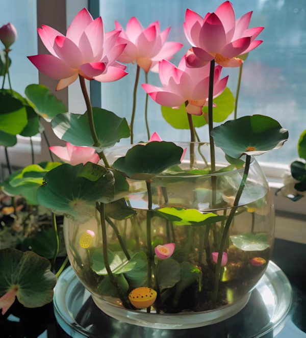 20/60 lotus seeds, easy to grow hydroponics, blooming gorgeous flowers - Image 4